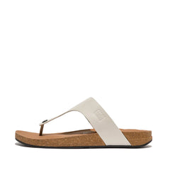 FitFlop - IQushion  Mens Leather Toe-Post Sandals