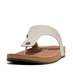 FitFlop - IQushion  Mens Leather Toe-Post Sandals