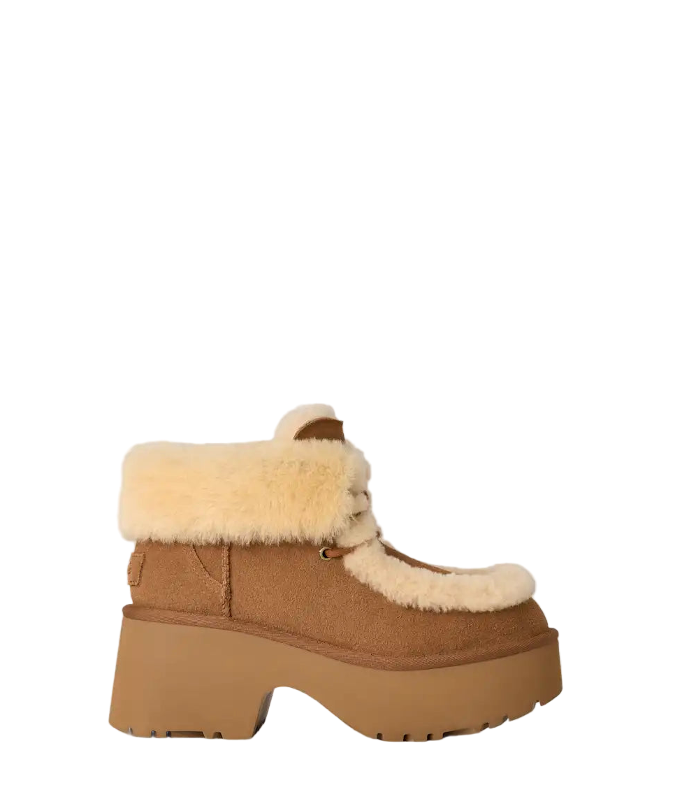 UGG UGG Women's Esmee Lace Up Boot Chestnut UK 3