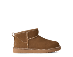 UGG UGG Classic Ultra Mini Botanic Boot Light Bronze UK 3