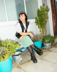 Dr Martens - Sinclair Milled Nappa Leather Platform Boots