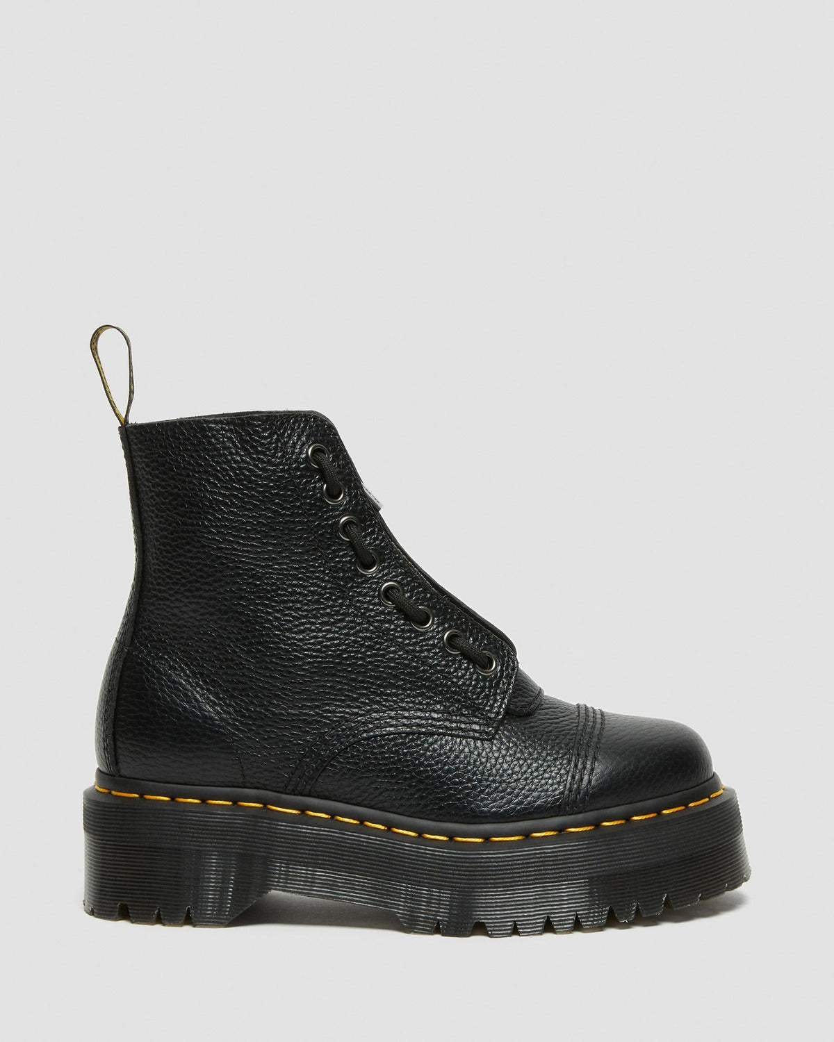 Dr Martens - Sinclair Milled Nappa Leather Platform Boots