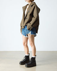Dr Martens - Sinclair Milled Nappa Leather Platform Boots