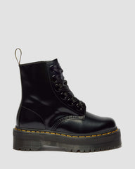 Dr Martens - Molly Leather Platform Boots