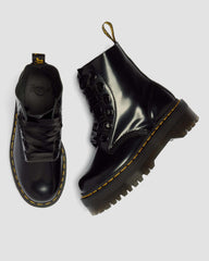Dr Martens - Molly Leather Platform Boots