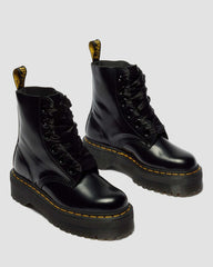 Dr Martens - Molly Leather Platform Boots