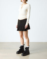 Dr Martens - Molly Leather Platform Boots