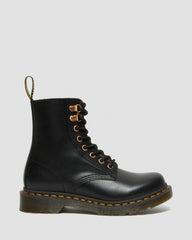 Dr Martens - 1460 Pascal Rose Gold Hardware Leather Lace Up Boots