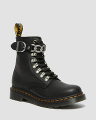 Dr Martens - 1460 Pascal Chain Leather Lace Up Boots