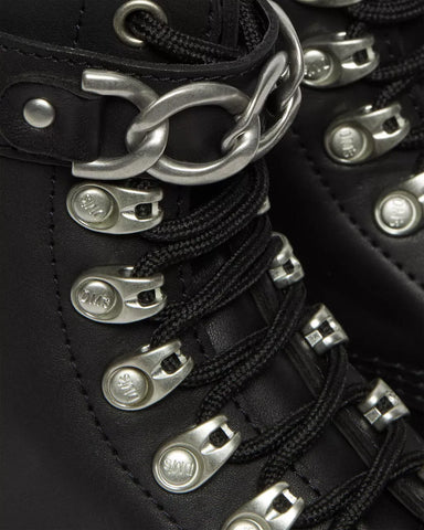 Dr Martens - 1460 Pascal Chain Leather Lace Up Boots