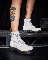 Dr Martens - 1460 Pascal Chain Leather Lace Up Boots