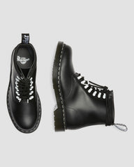 Dr Martens - 1460 Contrast Hardware Leather Lace Up Boots