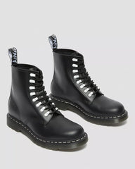 Dr Martens - 1460 Contrast Hardware Leather Lace Up Boots