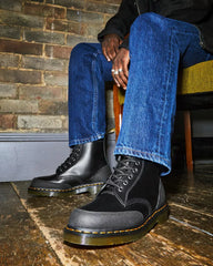 Dr Martens - 1460 Guard Panel Leather Lace Up Boots