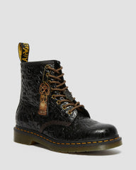 Dr Martens - 1460 WB Goonies Emboss Leather Lace Up Boots