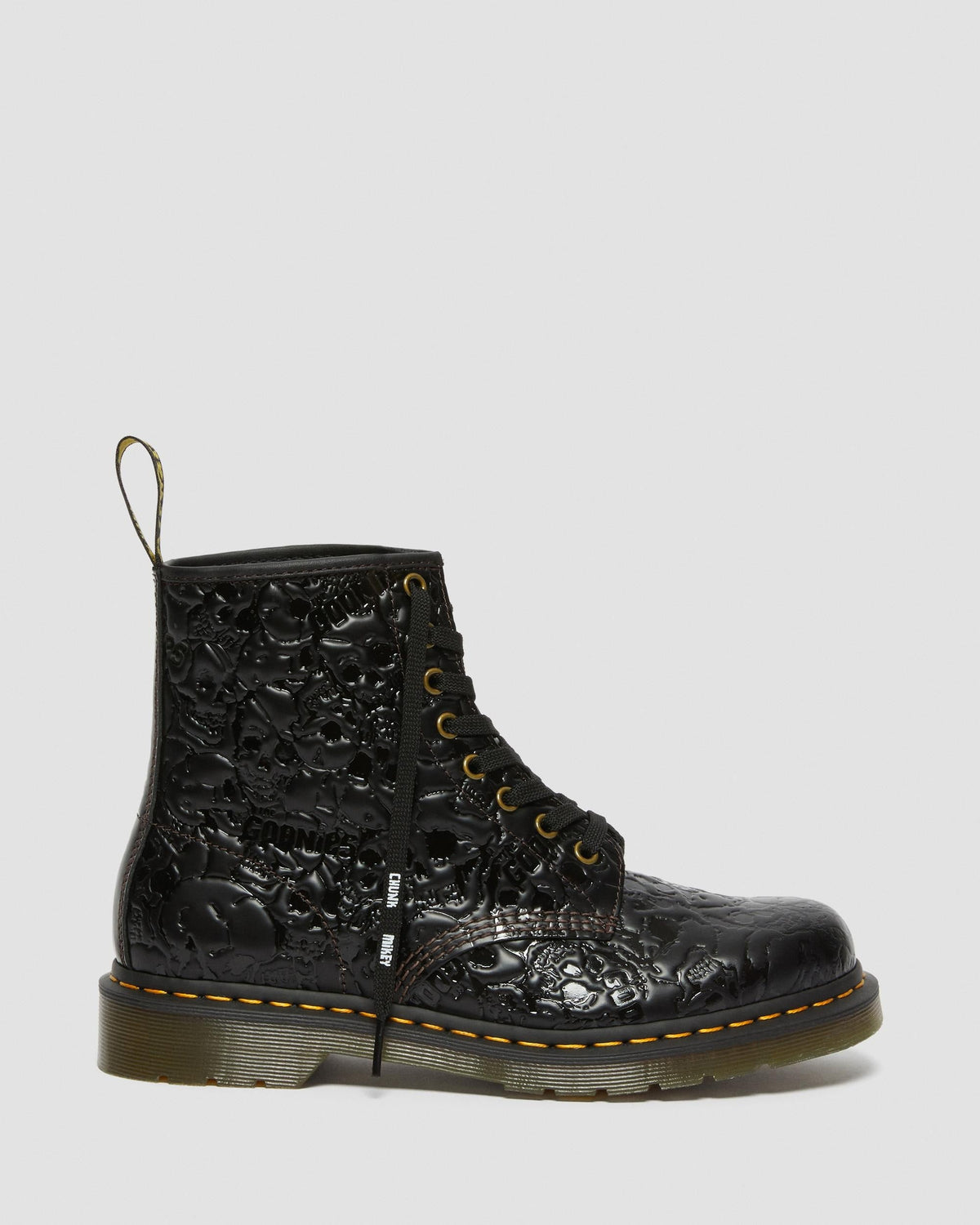 Dr Martens - 1460 WB Goonies Emboss Leather Lace Up Boots