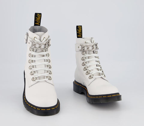 Dr Martens - 1460 Pascal Chain Leather Lace Up Boots
