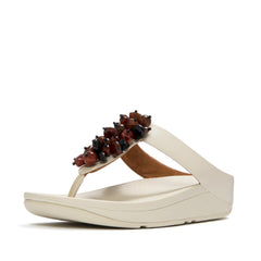 FitFlop - Fino Bead Cluster Toe-Post Sandals