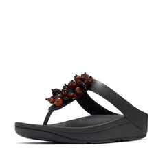 FitFlop - Fino Bead Cluster Toe-Post Sandals