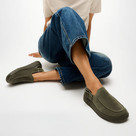 FitFlop - Gen-FF Back-Strap Suede Mules