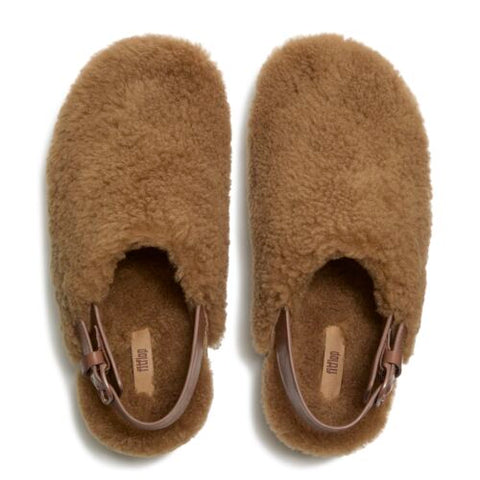 FitFlop - Gen-FF Back-Strap Shearling Mules