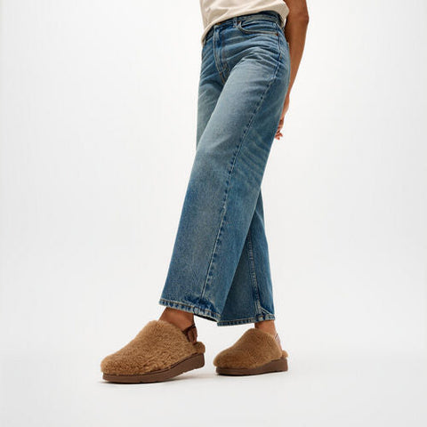 FitFlop - Gen-FF Back-Strap Shearling Mules
