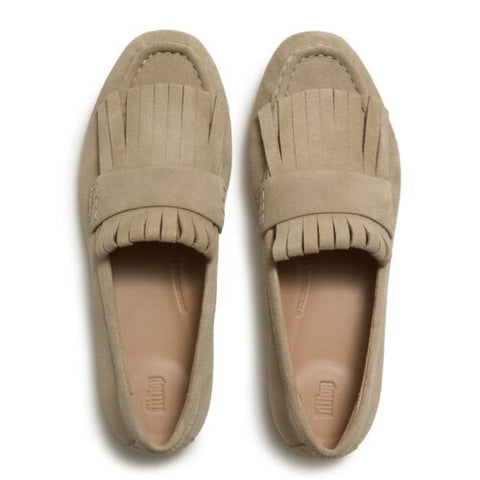 FitFlop - Delicato Soft Suede Loafers