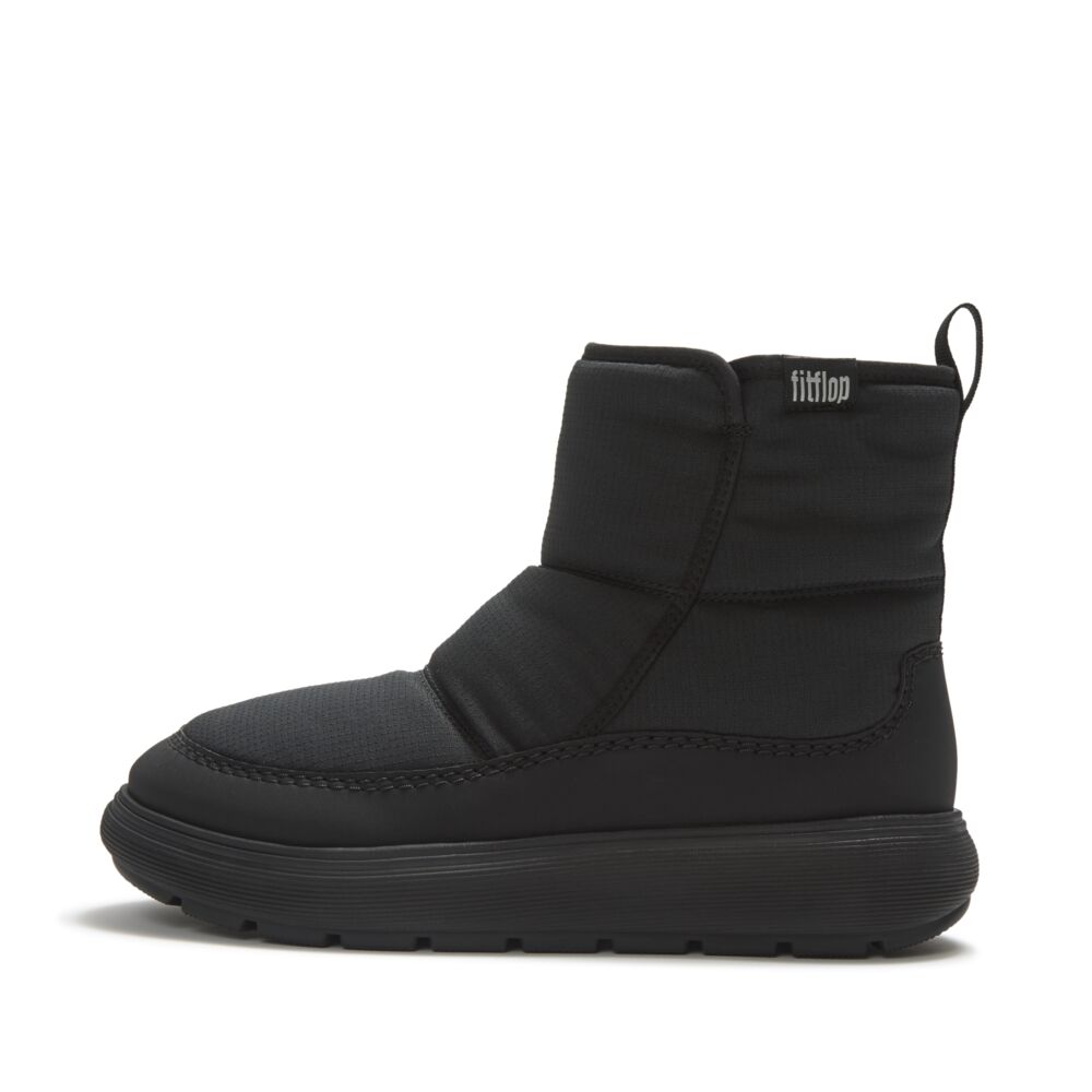 FitFlop - iQ-Comff Water-Resistant Nylon Bootie Boots