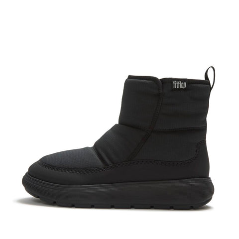 FitFlop - iQ-Comff Water-Resistant Nylon Bootie Boots