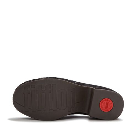 FitFlop - Platfforms Metallic Pony Heeled Mules