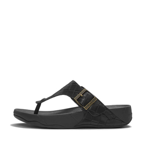 FitFlop - Trakk II Mens Weave Toe-Post Sandals