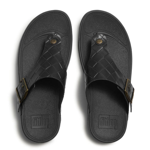 FitFlop - Trakk II Mens Weave Toe-Post Sandals