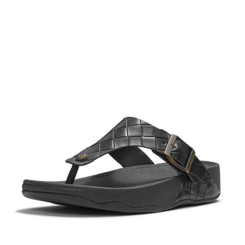 FitFlop - Trakk II Mens Weave Toe-Post Sandals