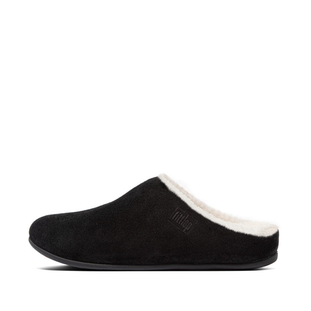 FitFlop - Chrissie Shearling Suede Slippers