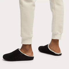 FitFlop - Chrissie Shearling Suede Slippers