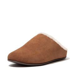 FitFlop - Chrissie Shearling Suede Slippers