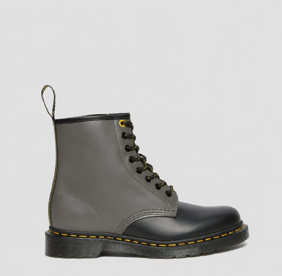 Dr Martens - 1460 Smooth Clash Leather Lace Up Boots