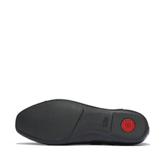 FitFlop - Danser Cap-toe Leather Ballet Flats