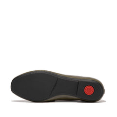 FitFlop - Delicato Bow Soft Leather Ballerinas