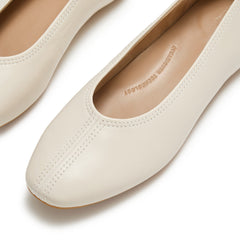 FitFlop - Delicato High-Cut Metallic Soft-Leather Ballet Flats