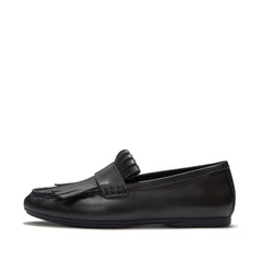 FitFlop - Delicato Leather Fringe Loafers