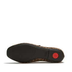 FitFlop - Delicato Suede Leopard Mary Janes