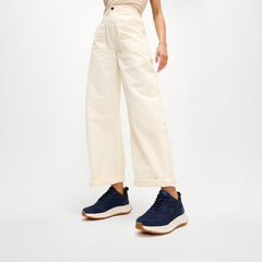 FitFlop FitFlop F-MODE Flow Crystal Denim/Suede Sneakers SNEAKER