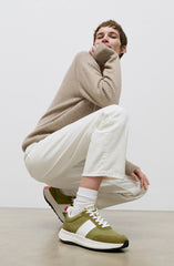 FitFlop - F-Mode Flow Fabric/Suede/Leather Flatform Trainers