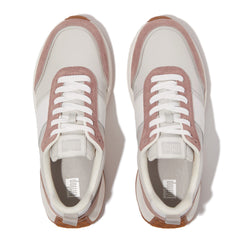 FitFlop - F-Mode Flow Fabric/Suede/Leather Flatform Trainers