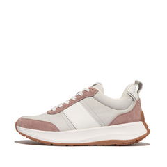 FitFlop - F-Mode Flow Fabric/Suede/Leather Flatform Trainers