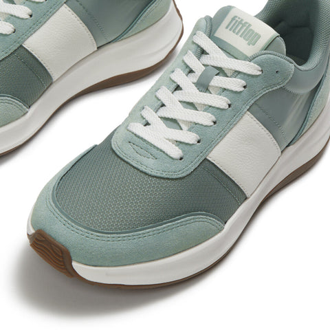 F-MODE Flow Fabric/Suede Sneakers