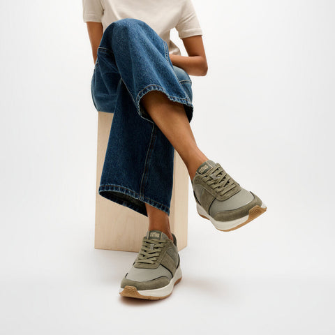 FitFlop - F-Mode Flow Mesh Metallic Trainers