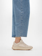 FitFlop FitFlop F-Mode Flow Suede/Mesh Flatform Trainers Sneaker