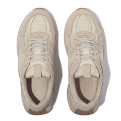 FitFlop FitFlop F-Mode Flow Suede/Mesh Flatform Trainers Sneaker